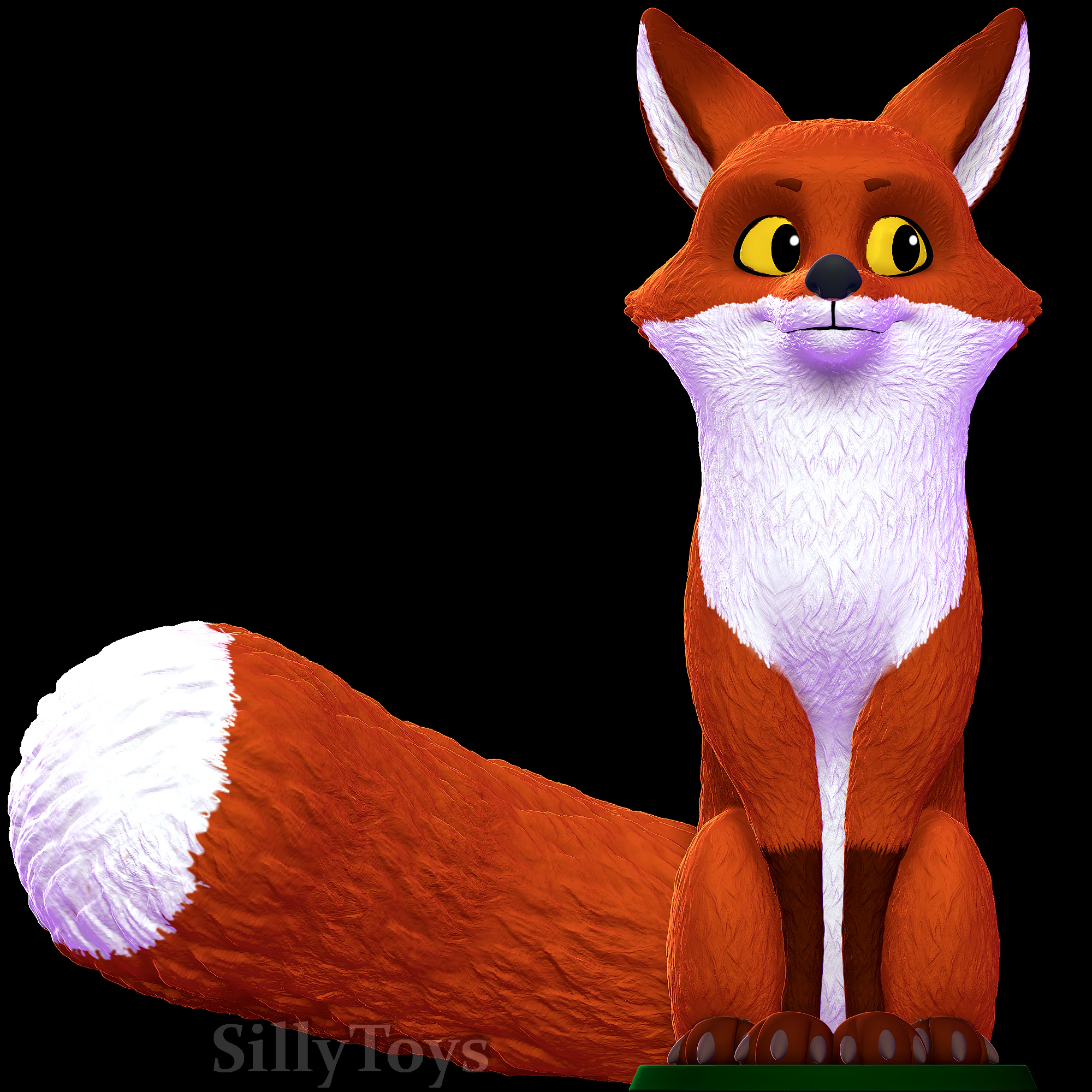Fink - The Wild Robot 3D Print Model .c4d .max .obj .3ds .fbx .stl .blend 