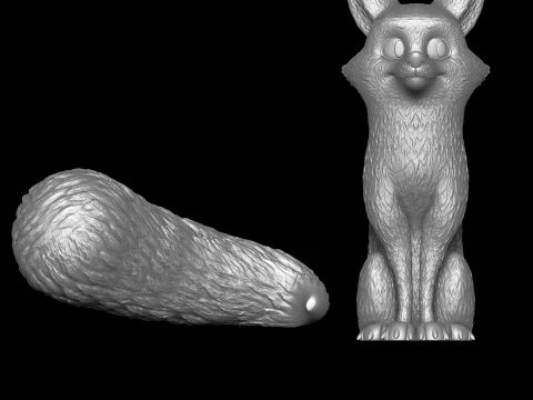 Fink - The Wild Robot 3D Print Model