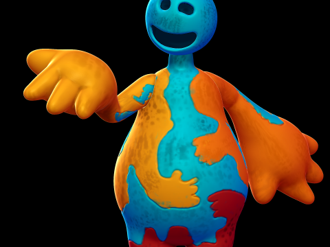 Doey the Doughman - Poppy Playtime Modelo de impresión 3D