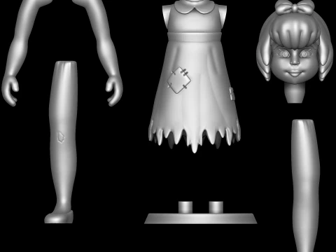 Anne-Marie - All Dogs go to Heaven 3D Print Model