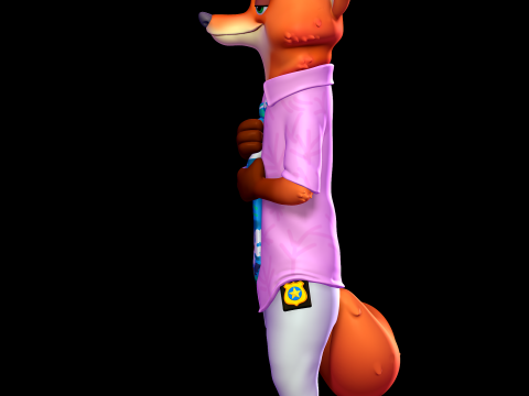 Nick Wilde - Zootopia 2 3D-printmodel