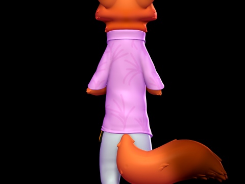 Nick Wilde - Zootopia 2 3D-printmodel