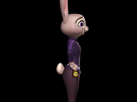 Judy Hopps - Zootopia 2 3D Print Model