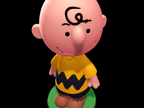 Charlie Brown - Peanuts 3D Print Model