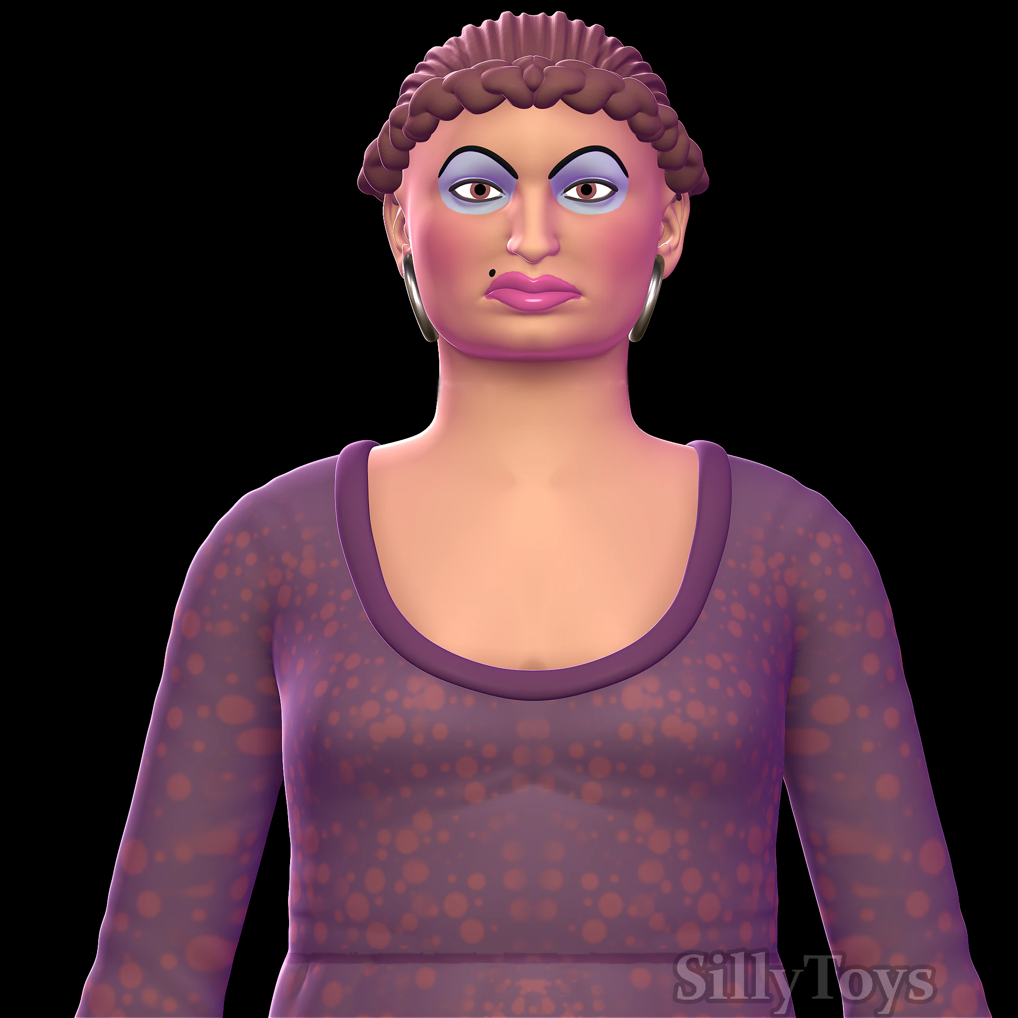 Doris The Ugly Stepsister - Shrek 3D print model 3D Print Model .c4d .max .obj .3ds .fbx .stl .blend 