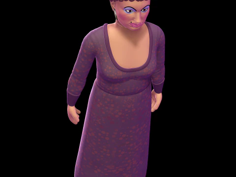 Doris The Ugly Stepsister - Shrek 3D print model 3D Print Model