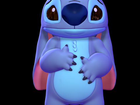 Stitch Sad - Lilo and Stitch 3D-printmodel