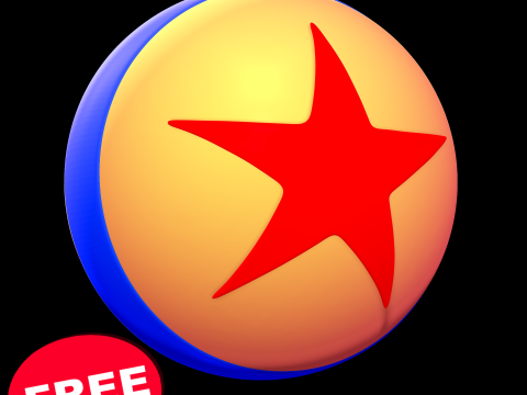 Pixar Ball Modello di stampa 3D