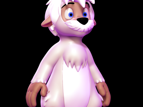 Gurgi - The Black Cauldron 3D Принт Модель