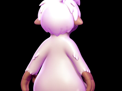 Gurgi - The Black Cauldron 3D Print Model