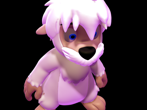 Gurgi - The Black Cauldron 3D प्रिंट मॉडल