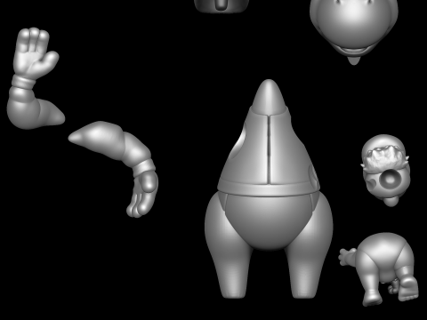 Yoshi Delivery outfit with Baby Mario Modelo de impresión 3D
