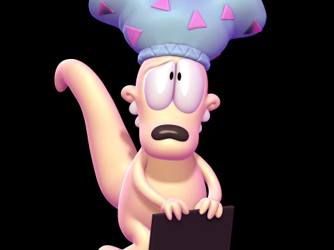 रॉको - रॉकोस मॉडर्न लाइफ 3D प्रिंट मॉडल