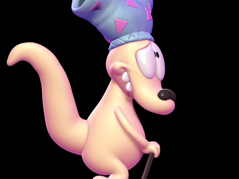 Rocko - Rockos Modern Life 3D Print Model