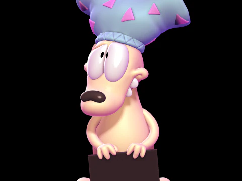 Rocko - Rockos Modern Life 3D Print Model
