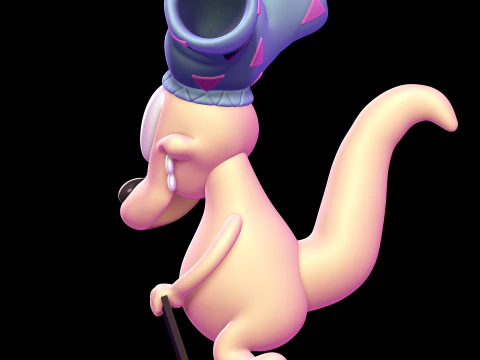 Rocko - Rockos Modern Life 3D Print Model