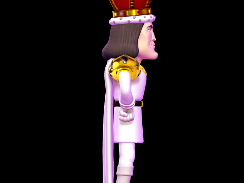 Lord Farquaad - Shrek 3D प्रिंट मॉडल