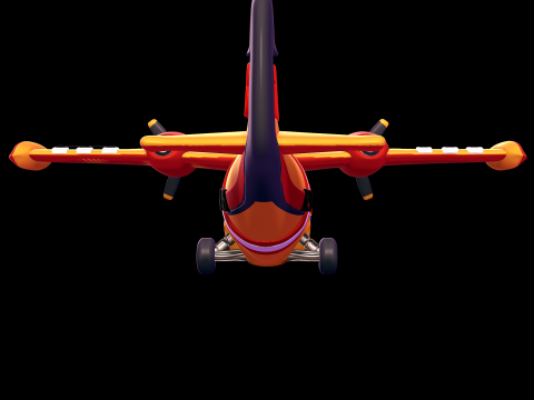 Lil Dipper - Planes Fire and Rescue Modelo de Impressão 3D