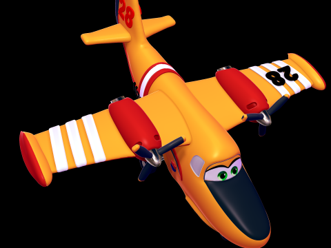 Lil Dipper - Planes Fire and Rescue Modelo de Impressão 3D