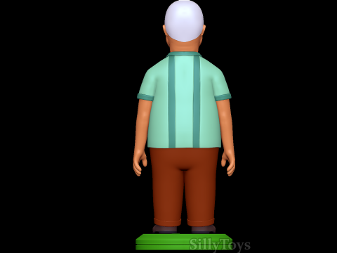 Cotton Hill - King of The Hill 3D-Druckmodell