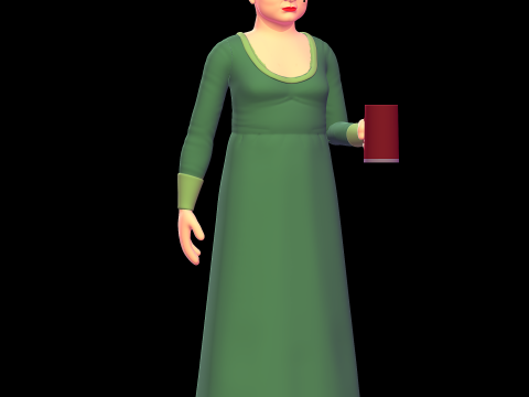 Mabel - Shrek 3D Print Model