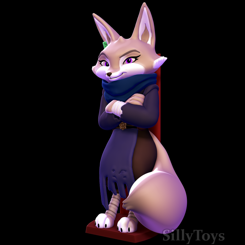 Zhen - Kung Fu Panda 4 Modelo de Impressão 3D .c4d .max .obj .3ds .fbx .stl .blend