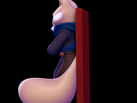 Zhen - Kung Fu Panda 4 Modelo de Impressão 3D
