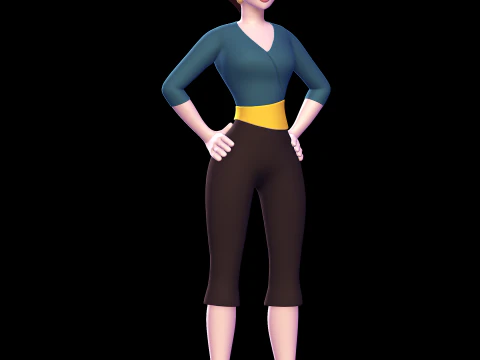 マリーナ - 七つの海の伝説 3Dプリントモデル