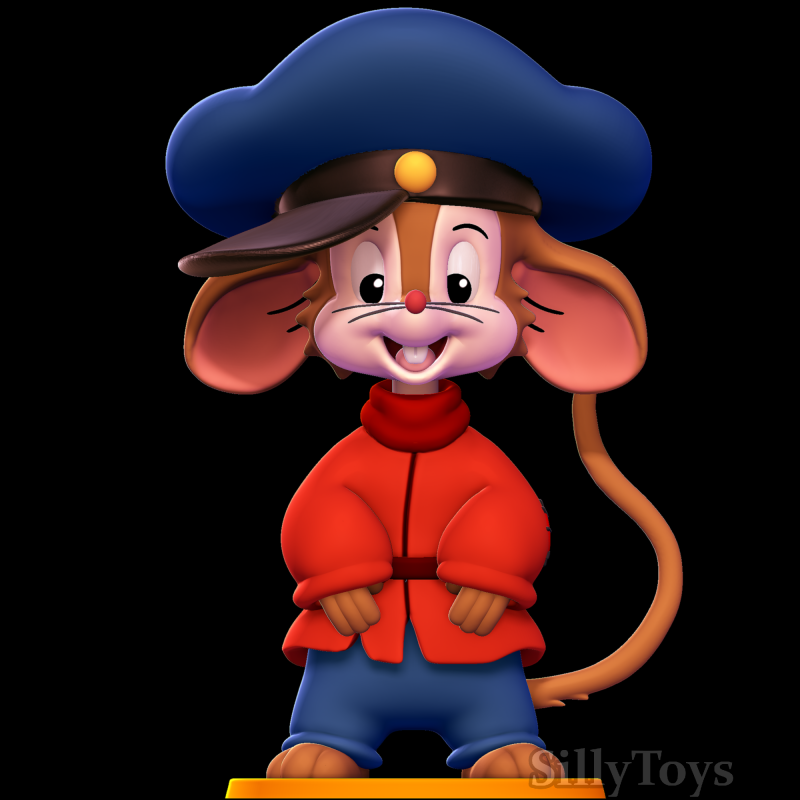 Fievel - An American Tail Modelo de impresión 3D .c4d .max .obj .3ds .fbx .stl .blend 