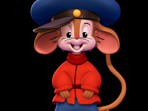 Fievel - An American Tail 3D Print Model