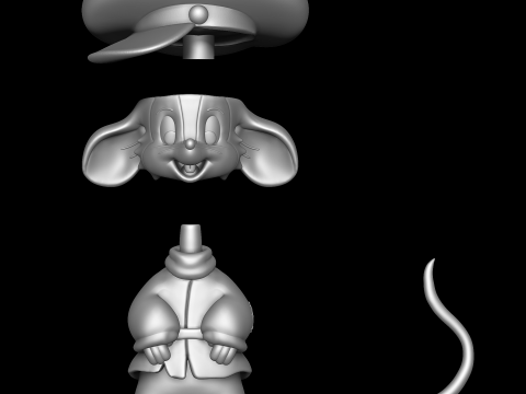 Fievel - An American Tail Modelo de impresión 3D
