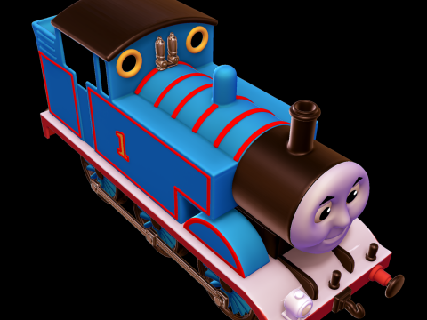 Thomas the Tank Engine Model do druku 3D