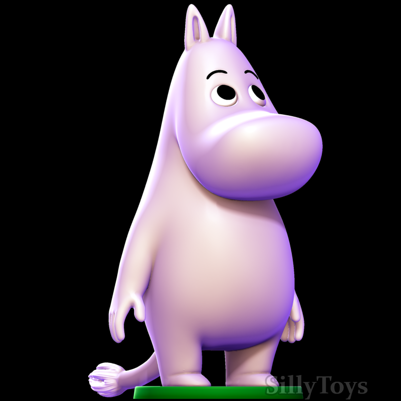 Moomin - The Moomins Modelo de Impressão 3D .c4d .max .obj .3ds .fbx .stl .blend