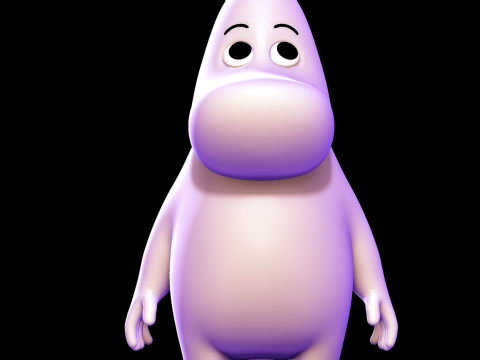 Moomin - The Moomins Modelo de Impressão 3D