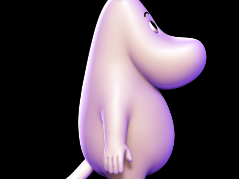 Moomin - The Moomins Modelo de Impressão 3D