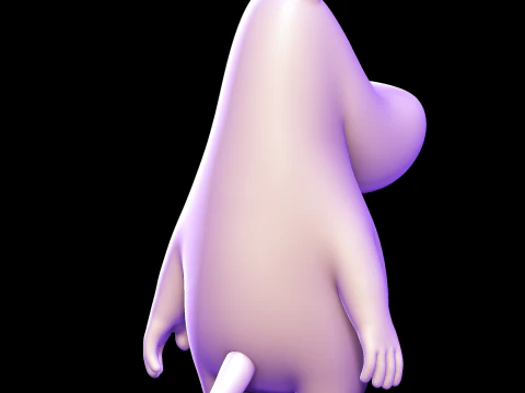 Moomin - The Moomins 3D Print Model