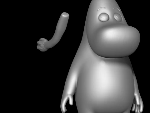 Moomin - The Moomins 3D Print Model