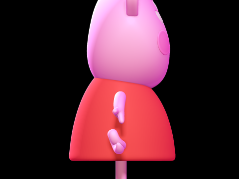 Peppa Pig 3D प्रिंट मॉडल