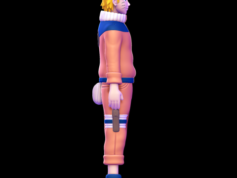 Naruto Uzumaki 3D Print Model