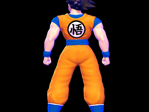Goku - Dragon Ball 3D Print Model