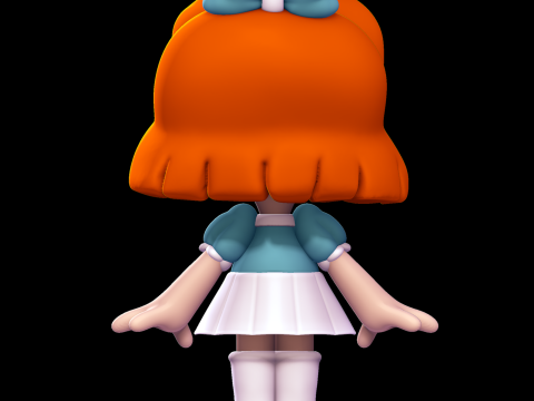 Elmyra Duff - Tiny Toon Adventures 3D 프린트 모델