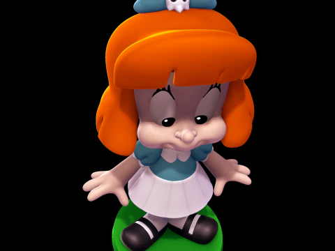 Elmyra Duff - Tiny Toon Adventures 3D Print Model