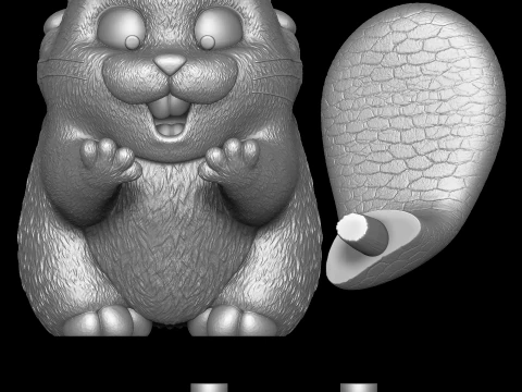 Mabel Tanaka - Hoppers 3D Print Model
