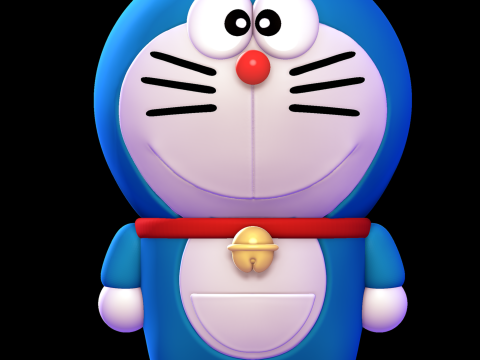 Doraemon Modelo de Impressão 3D