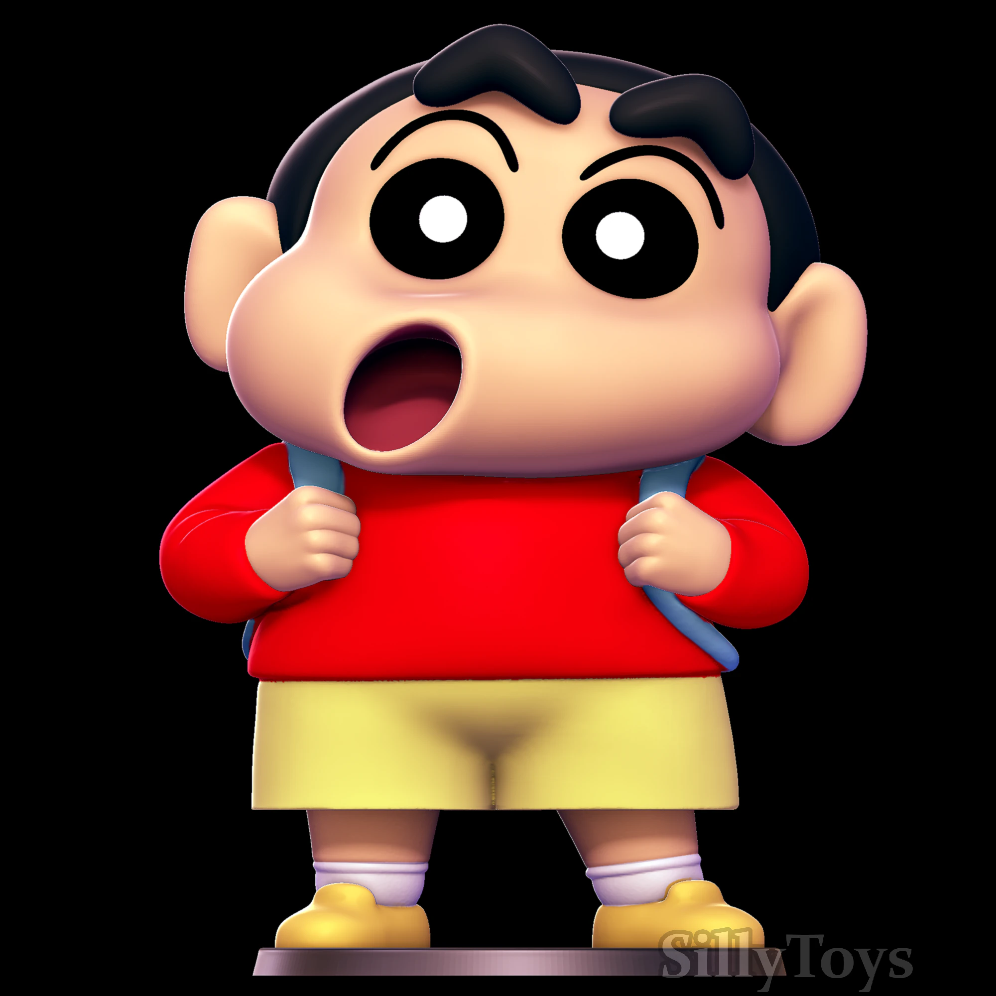 Shinnosuke Nohara - Crayon Shin-chan 3D Print Model .c4d .max .obj .3ds .fbx .stl .blend 