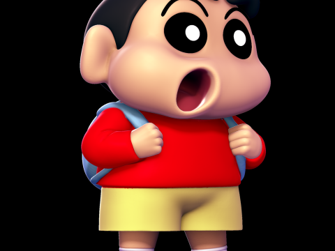 Shinnosuke Nohara - Crayon Shin-chan Model do druku 3D