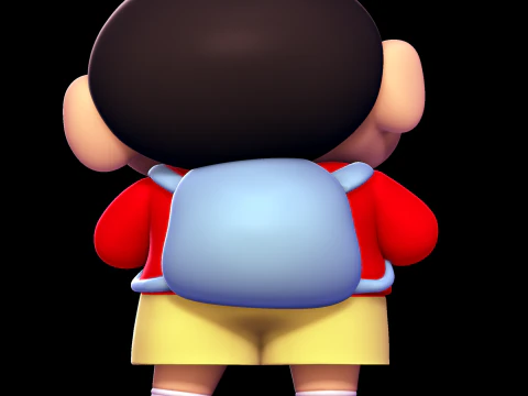 Shinnosuke Nohara - Crayon Shin-chan 3D Print Model