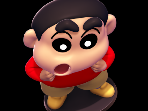 Shinnosuke Nohara - Crayon Shin-chan Model do druku 3D