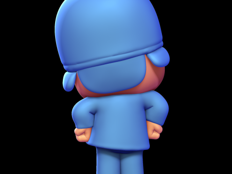 Pocoyo Modello di stampa 3D