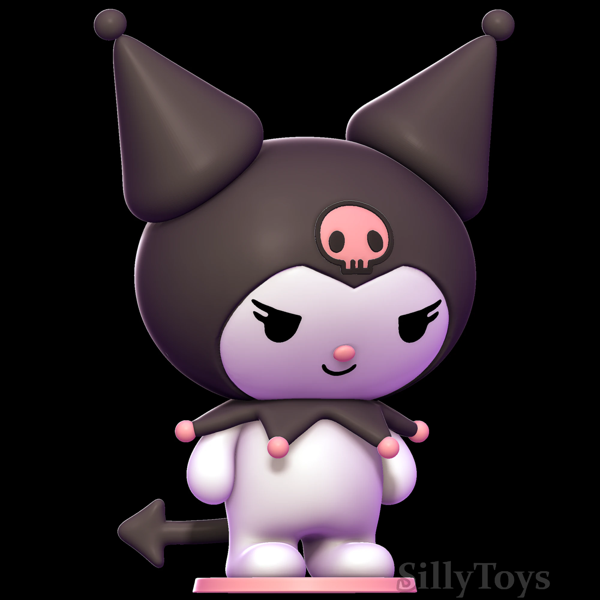 Kuromi Model do druku 3D .c4d .max .obj .3ds .fbx .stl .blend 